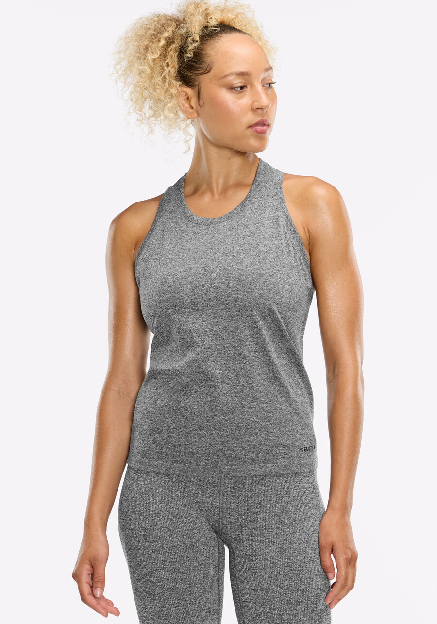 nahtloses melange-tanktop