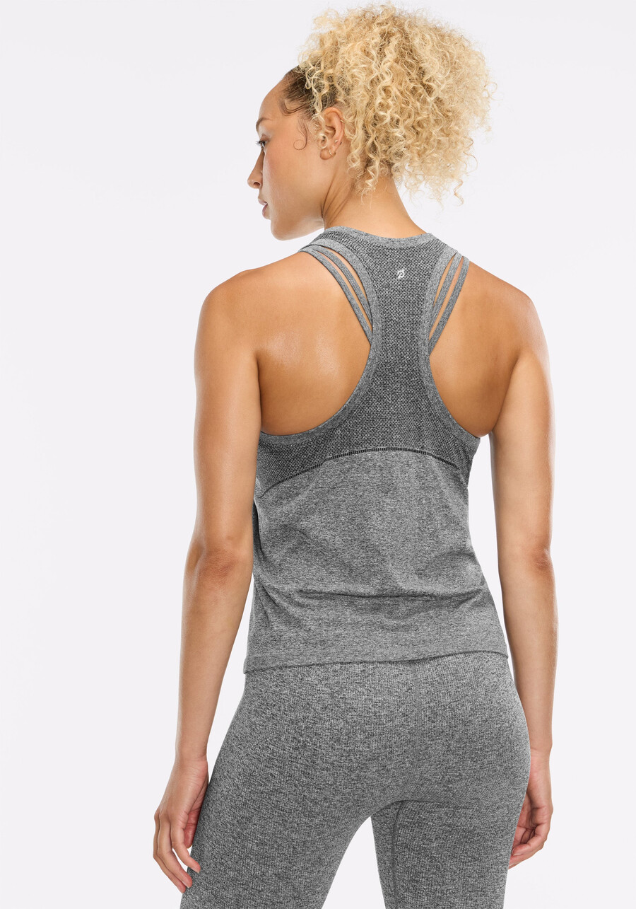 nahtloses melange-tanktop