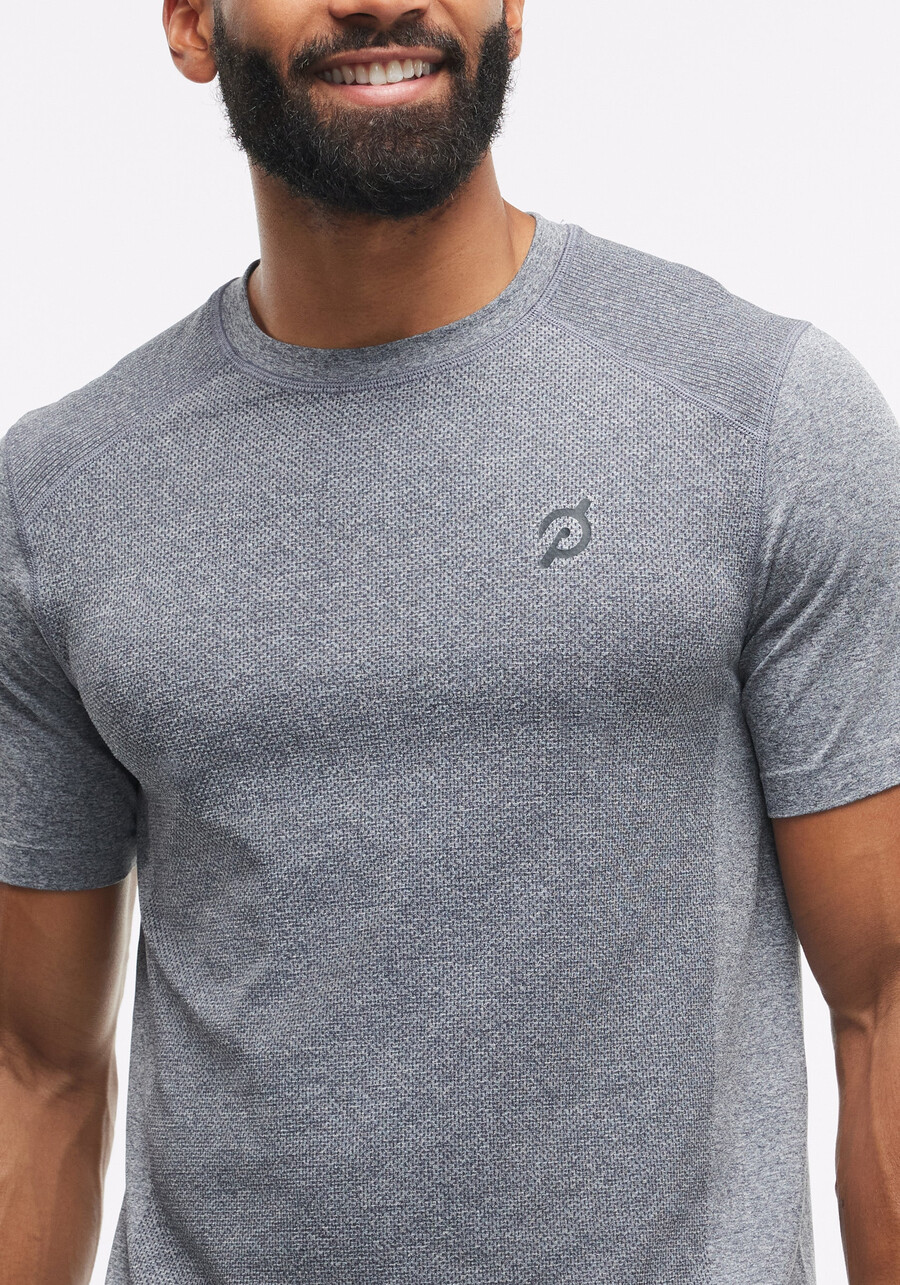 nahtloses kurzarm-shirt