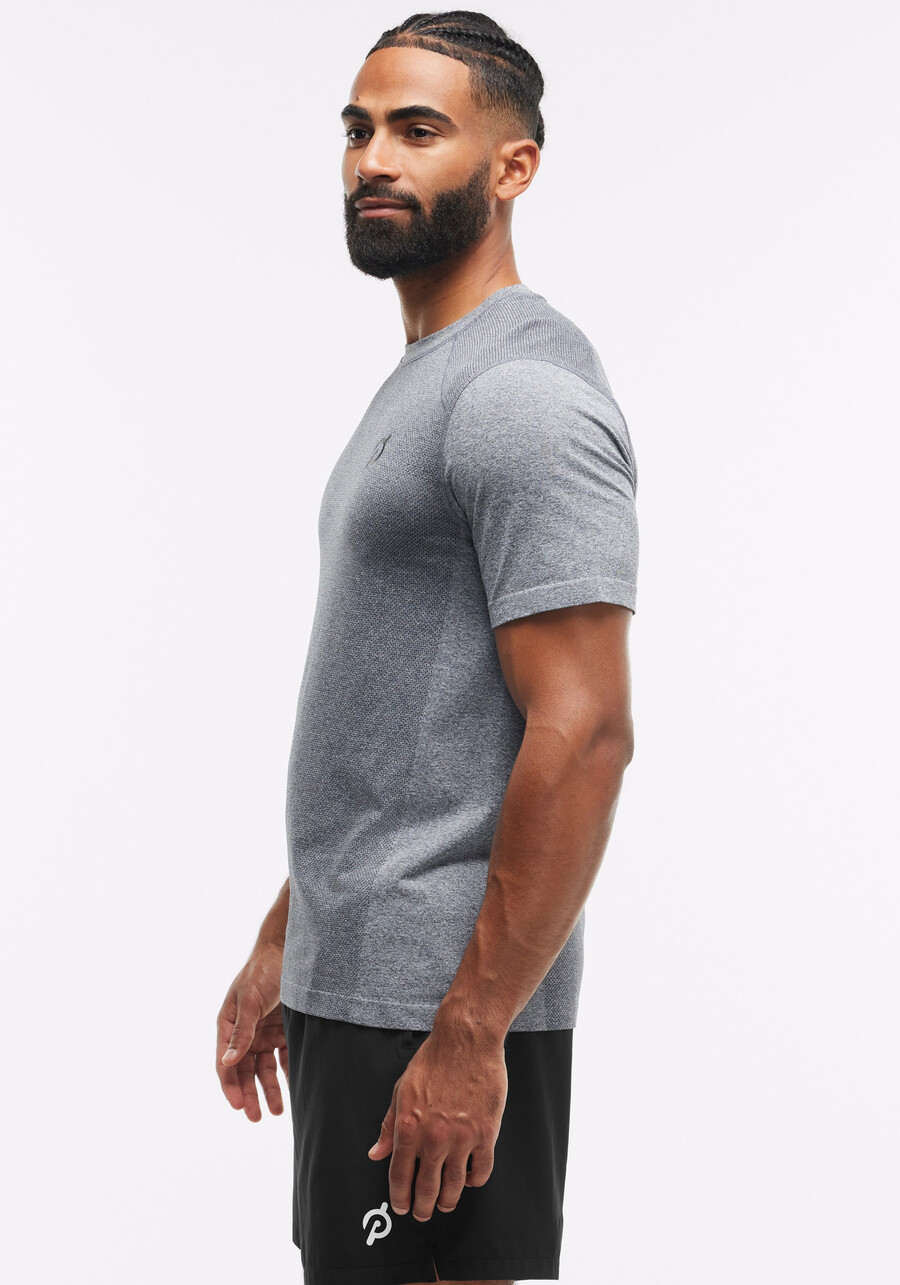 nahtloses kurzarm-shirt