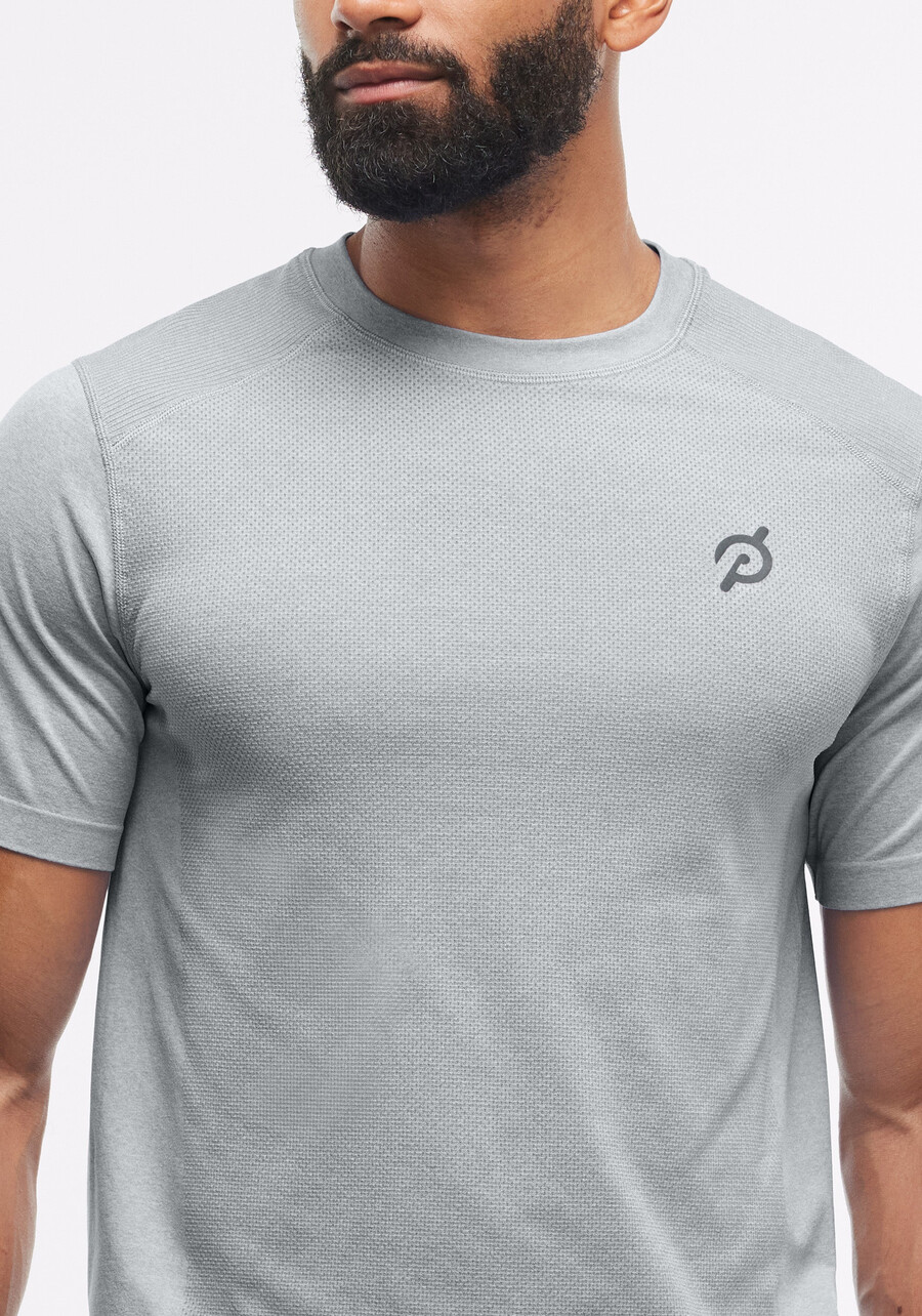 nahtloses kurzarm-shirt