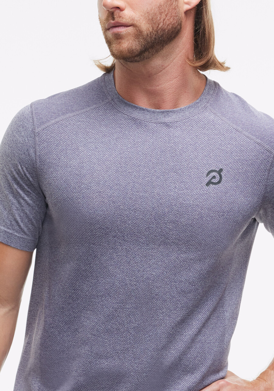 nahtloses kurzarm-shirt