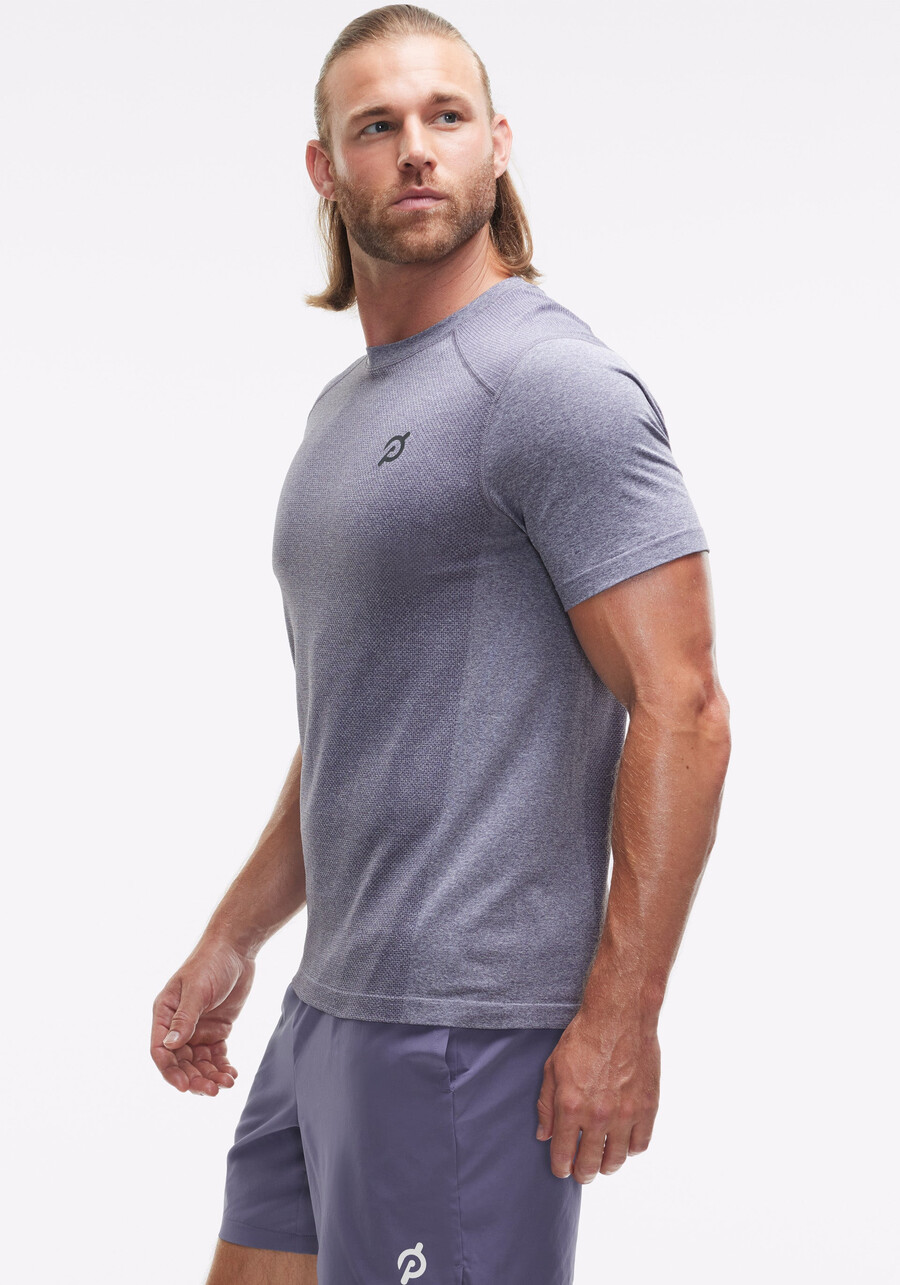 nahtloses kurzarm-shirt