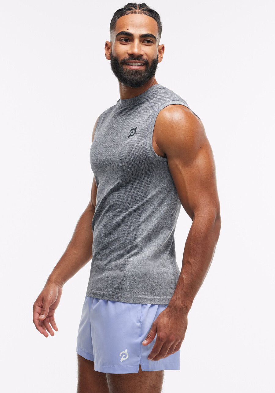 nahtloses muskel-tanktop