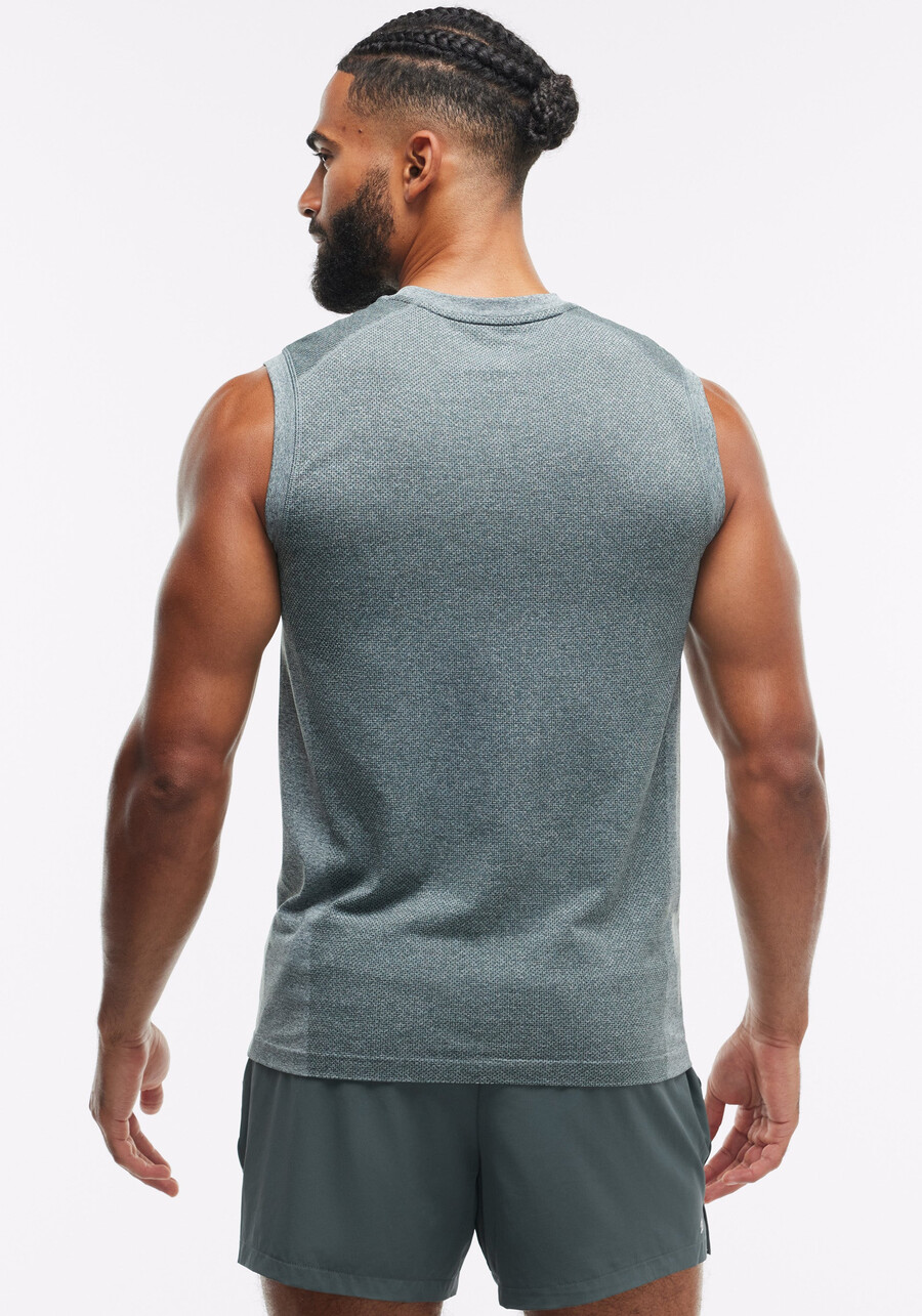 nahtloses muskel-tanktop