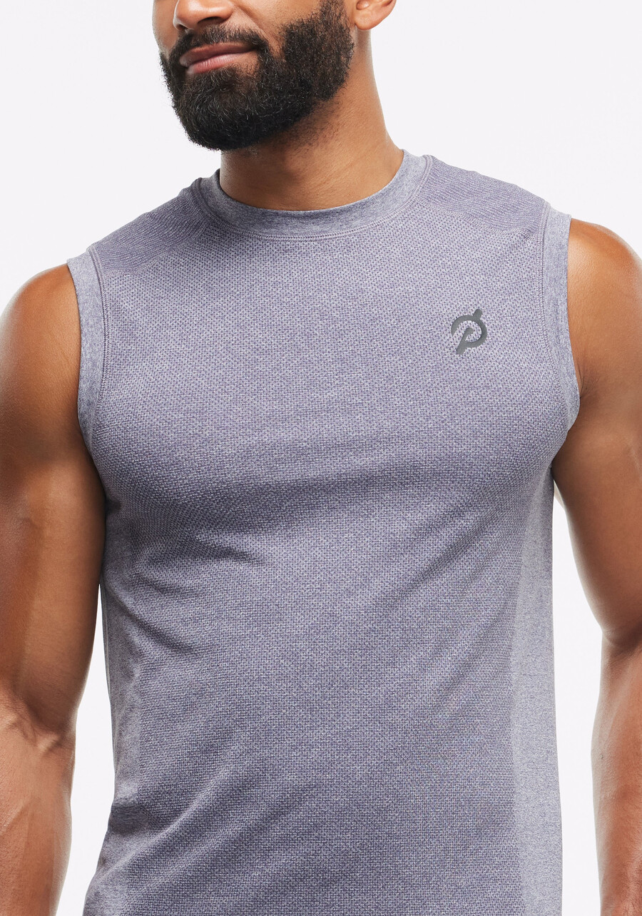 nahtloses muskel-tanktop