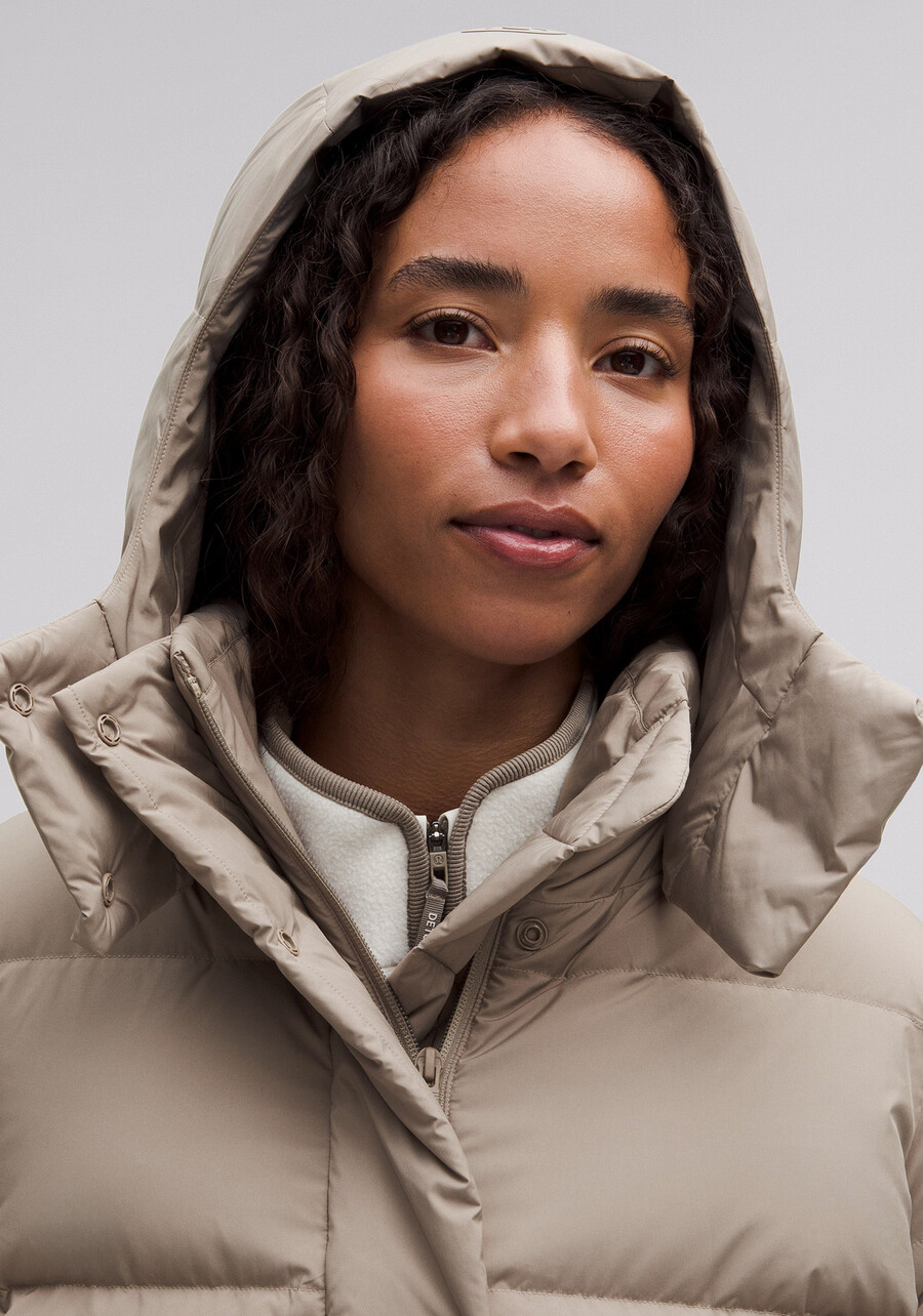 wunder puff damen-daunenjacke mit 600er füllung