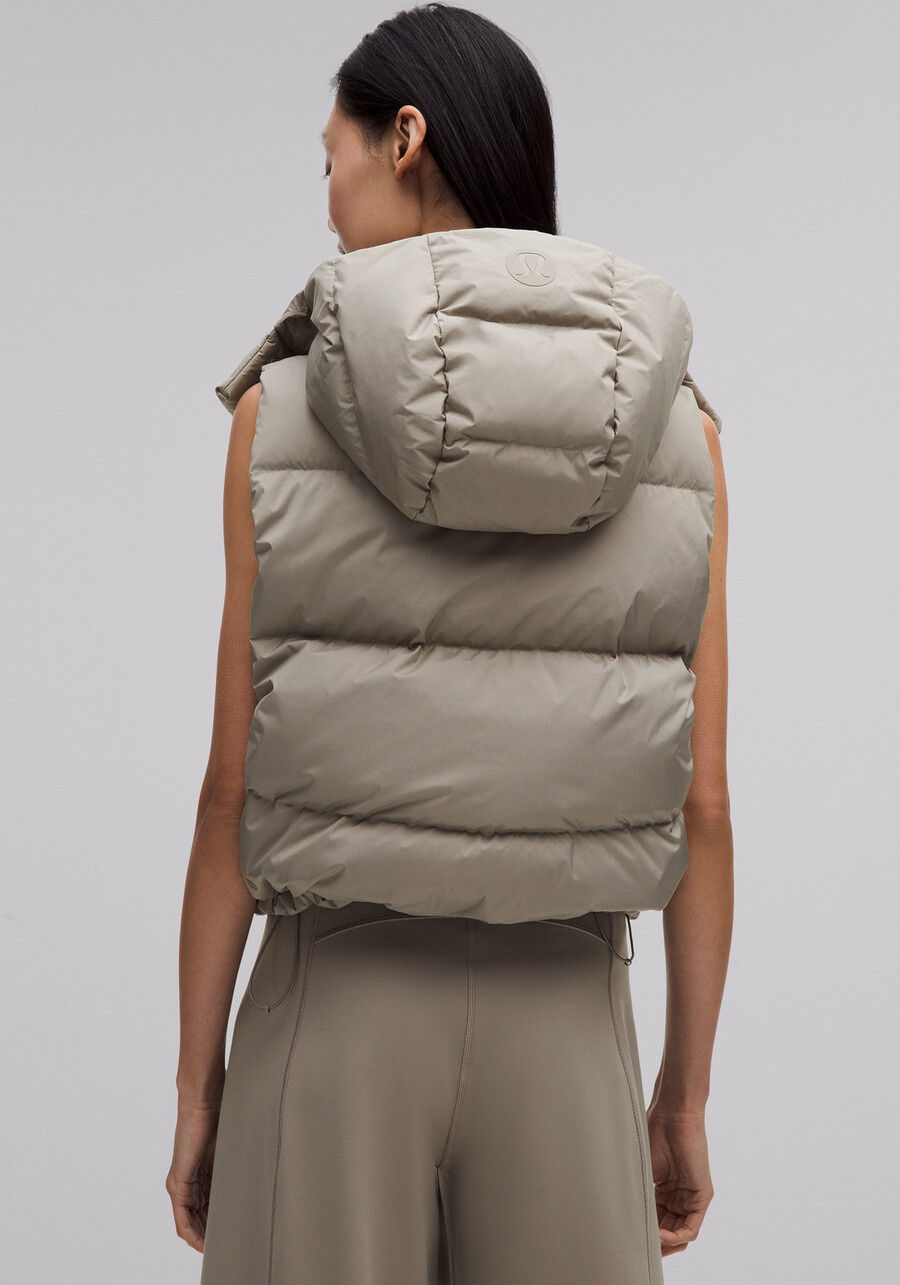 wunder puff 600-daunenfüllung cropped weste
