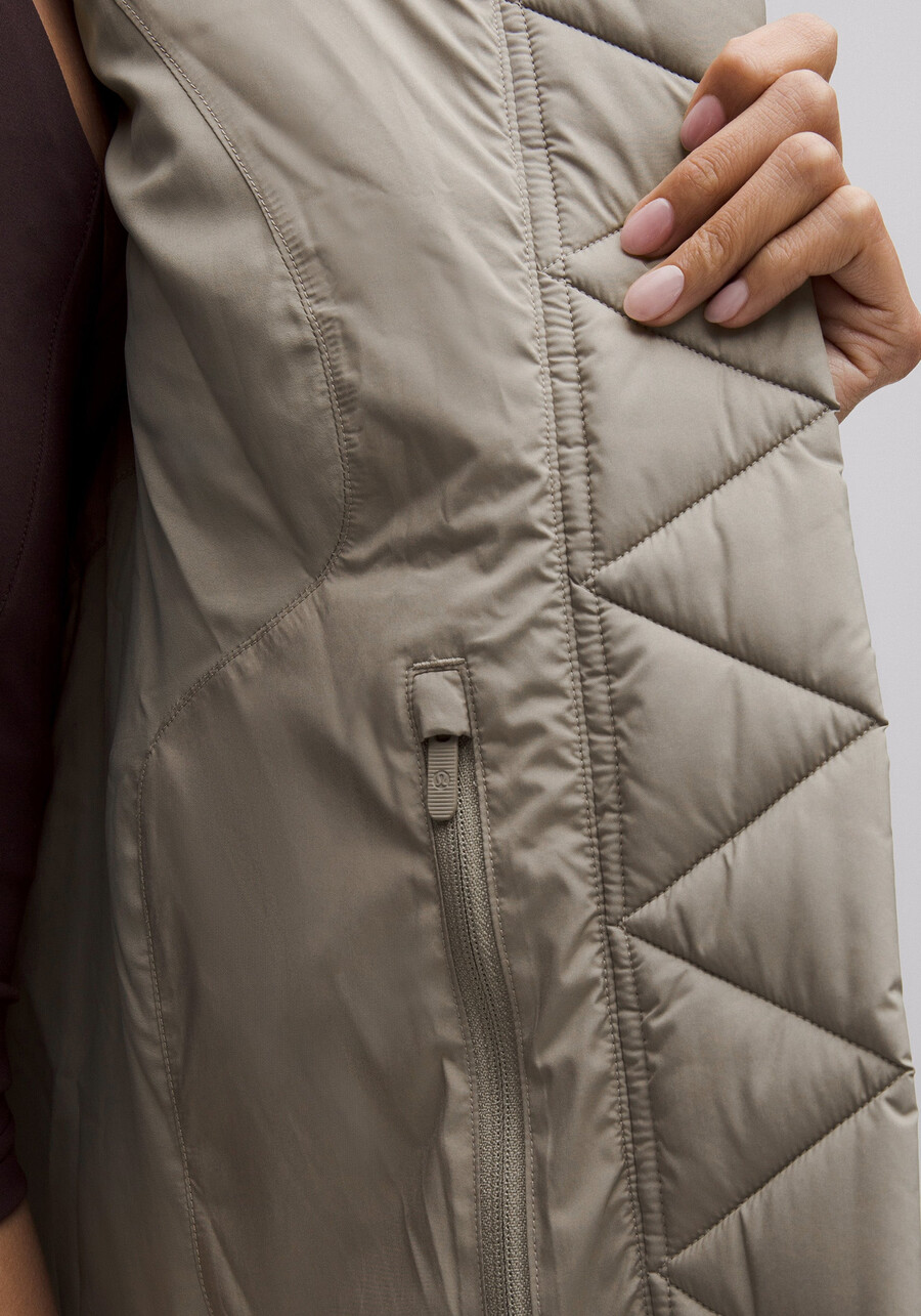 wunder puff 600-daunenfüllung cropped weste