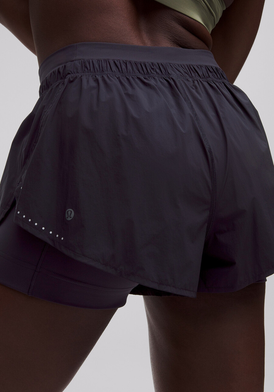 durchscheinende 2-in-1 high-rise short 3