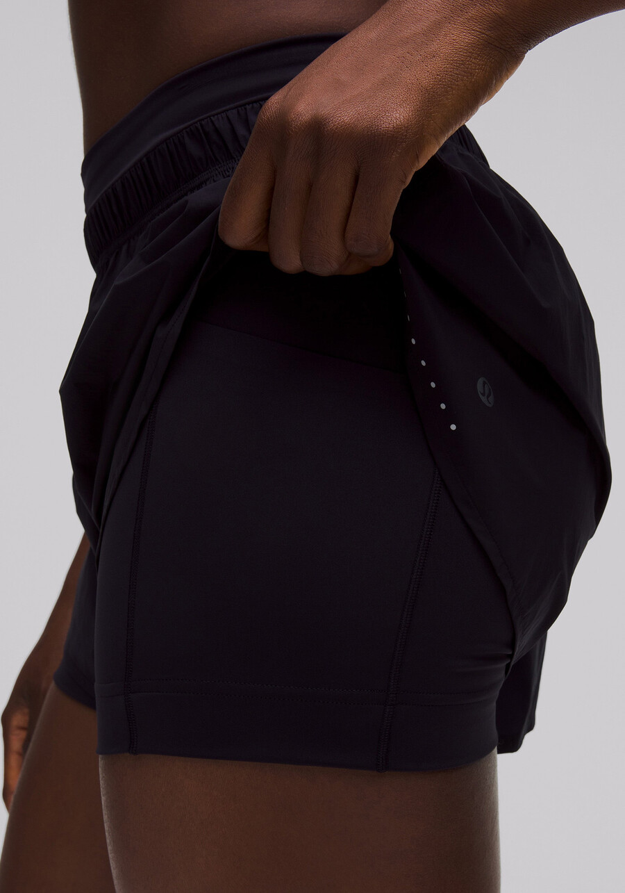 durchscheinende 2-in-1 high-rise short 3