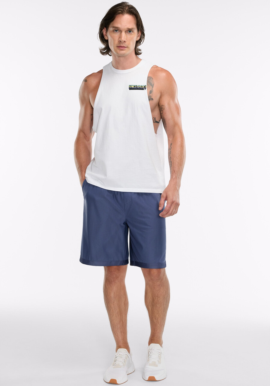 7-zoll-basketballshorts aus ungefüttertem mesh