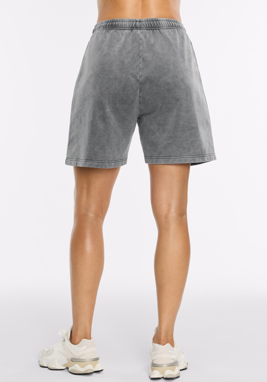 peloton x staycool acid wash logo shorts