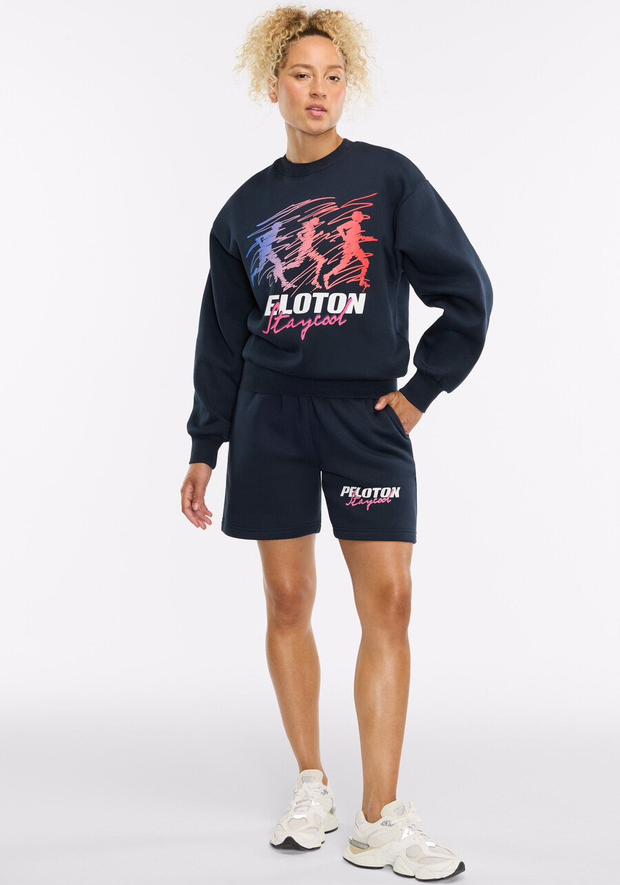 peloton x staycool logo-shorts