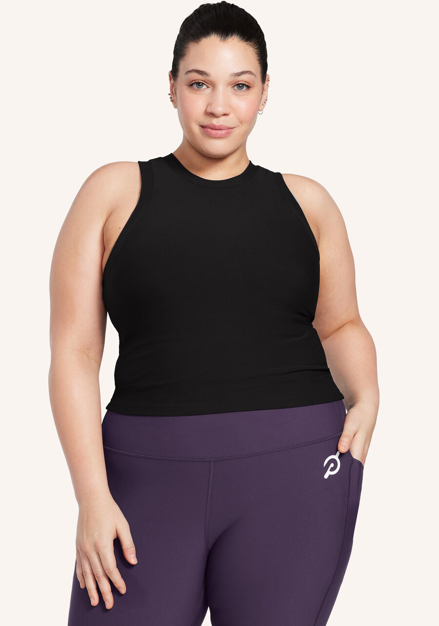 performance rib racerback tank