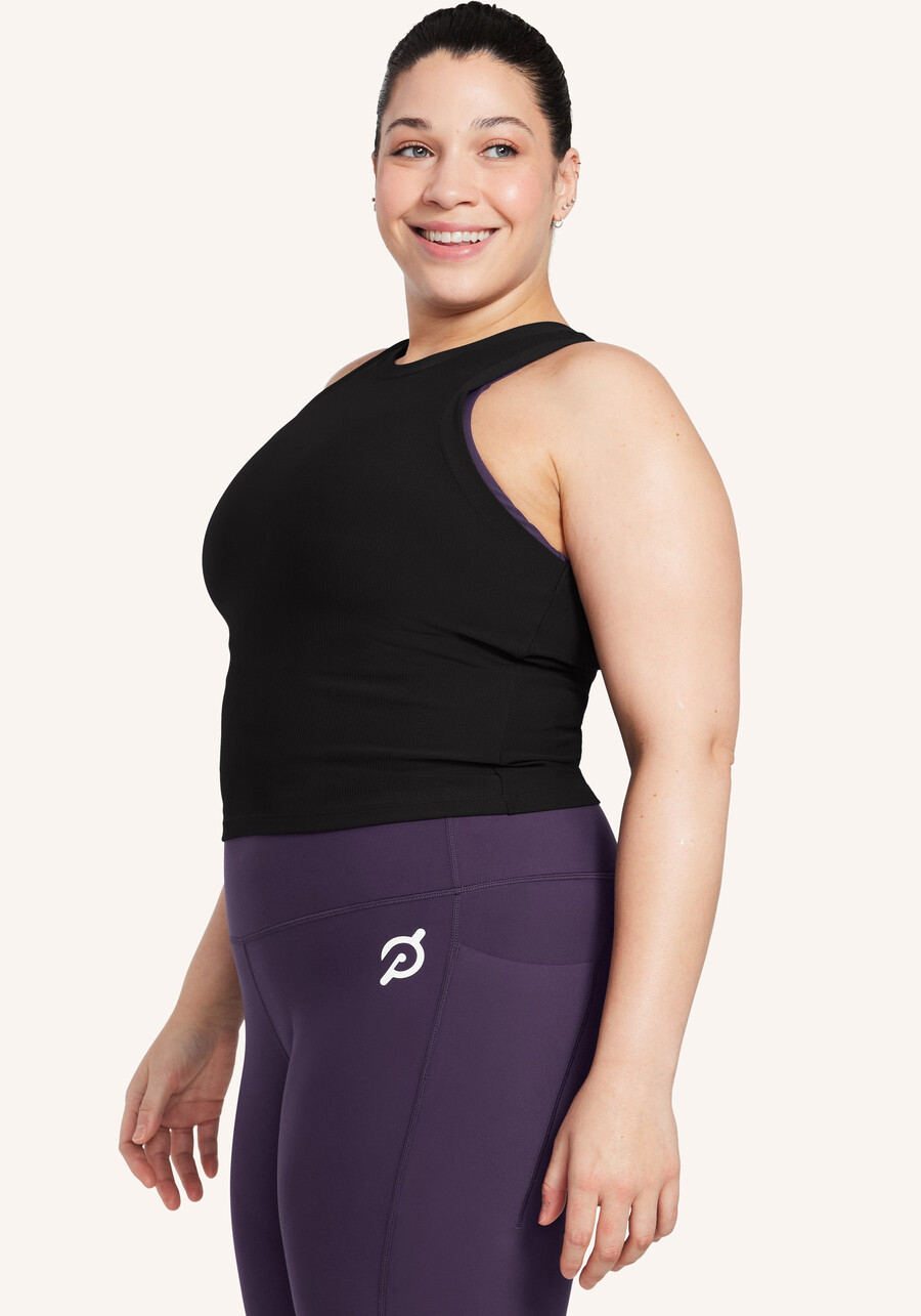 performance rib racerback tank