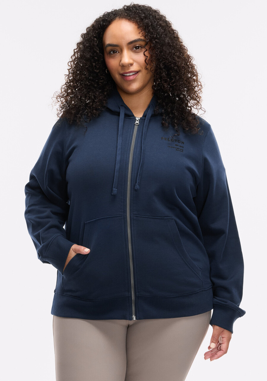 fleece-fleece mit durchgehendem reißverschluss