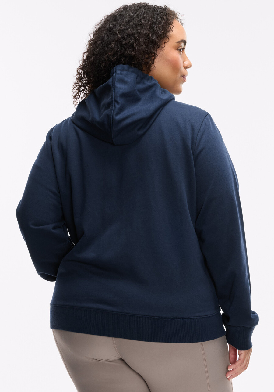 fleece-fleece mit durchgehendem reißverschluss