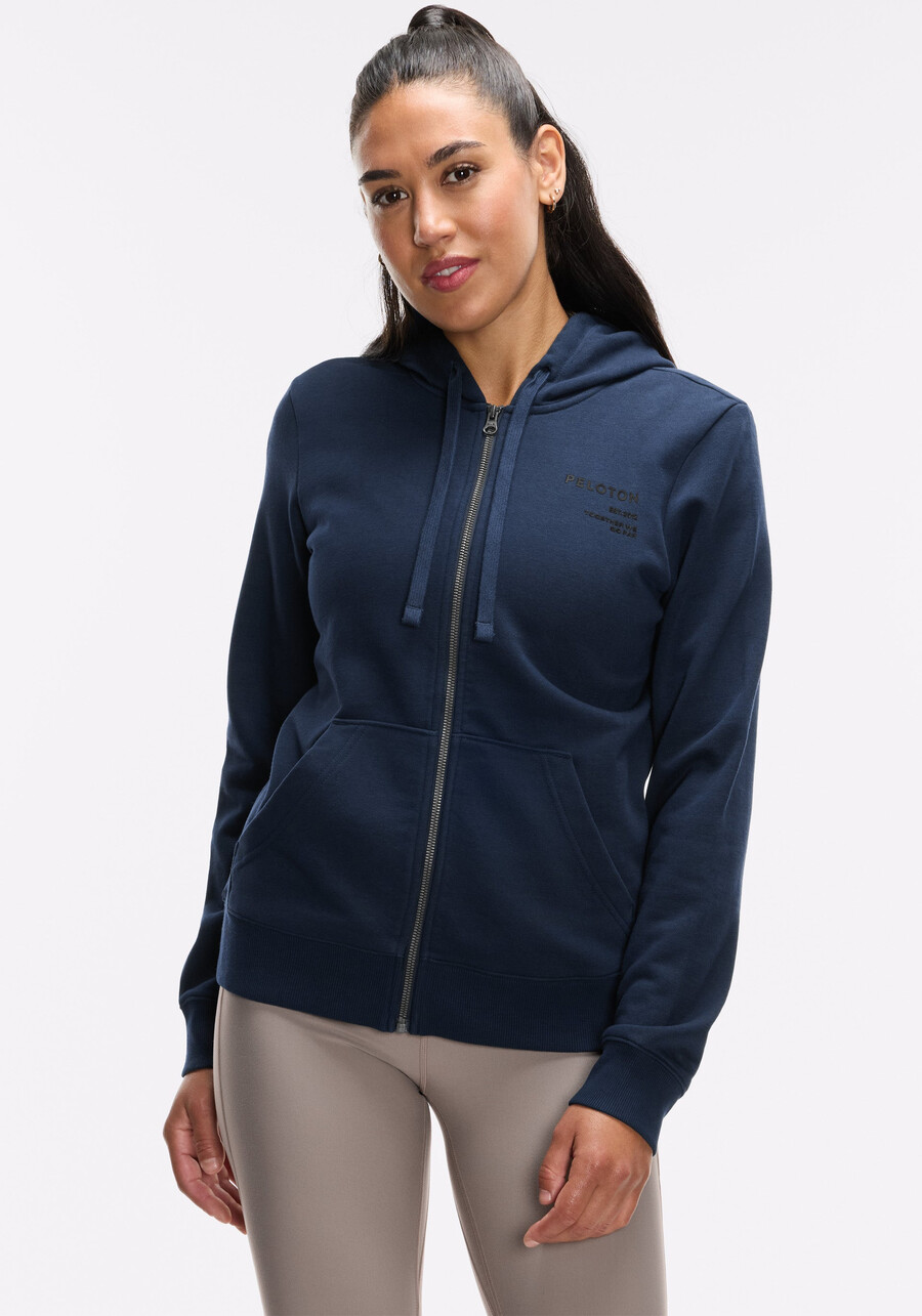 fleece-fleece mit durchgehendem reißverschluss
