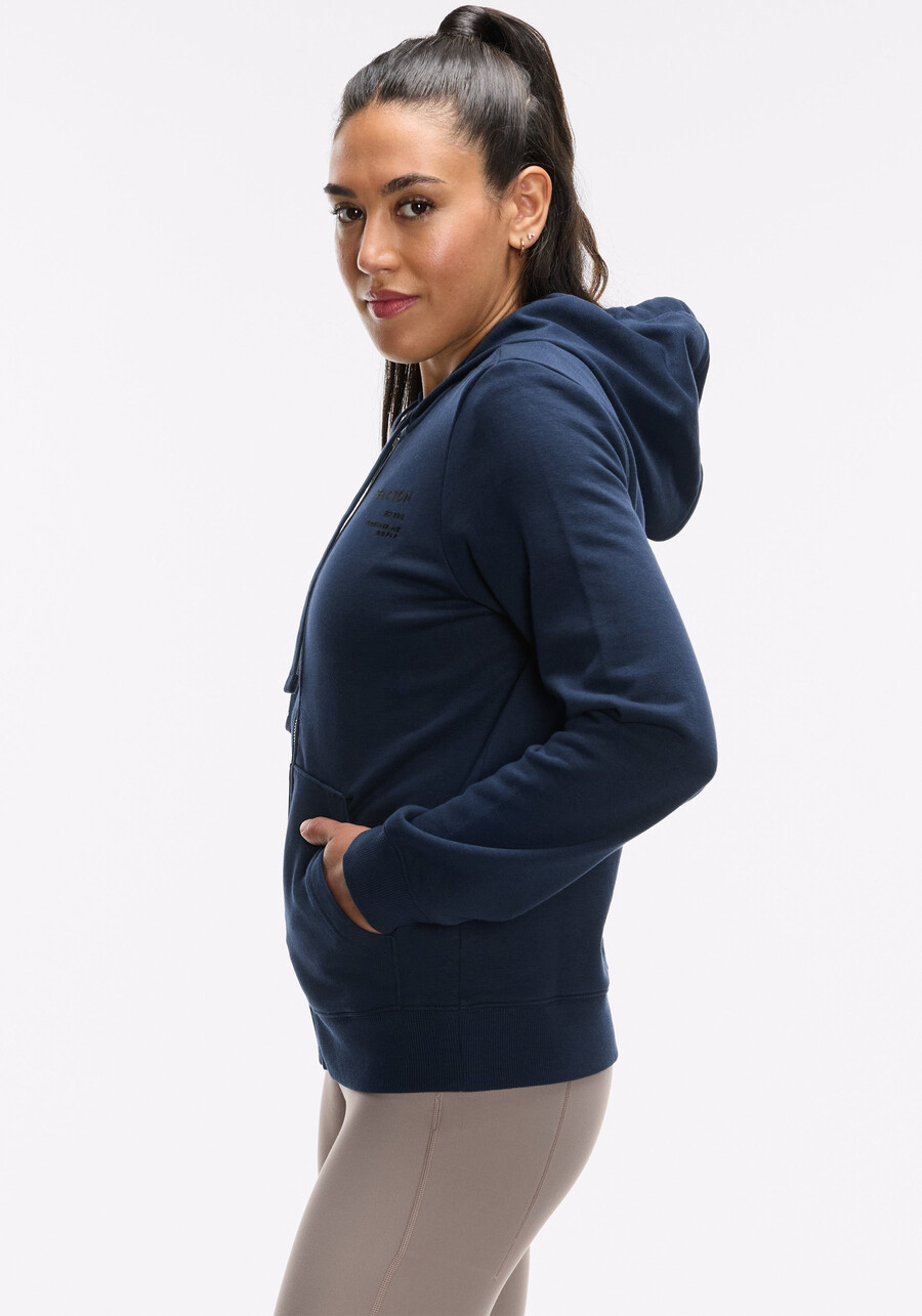 fleece-fleece mit durchgehendem reißverschluss