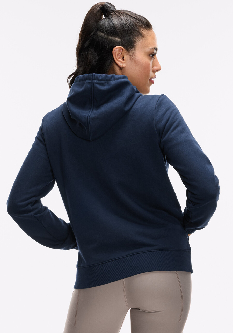 fleece-fleece mit durchgehendem reißverschluss