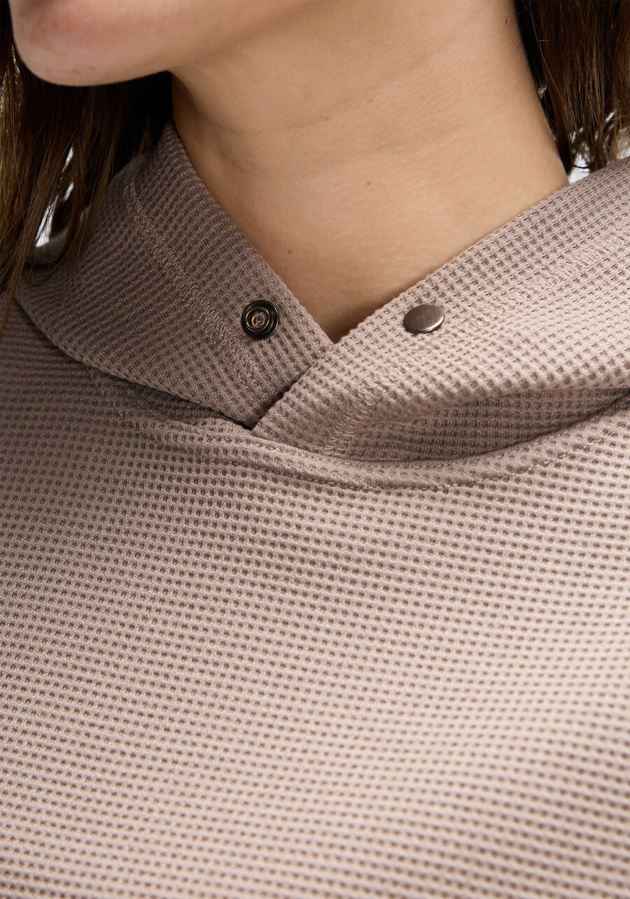 waffel-druckknopf-pullover-hoodie