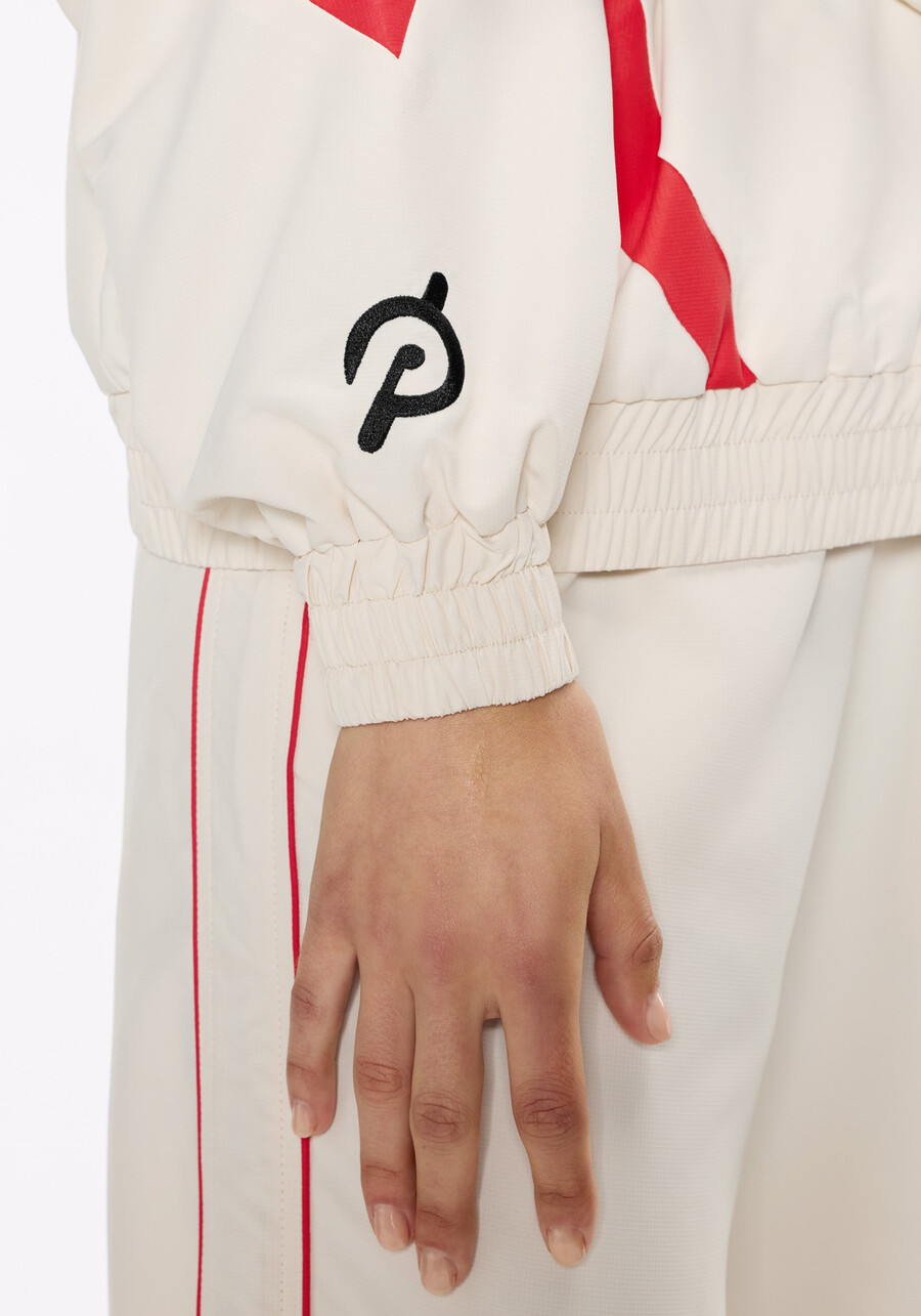 colorblock ripstop chevron ¼ zip