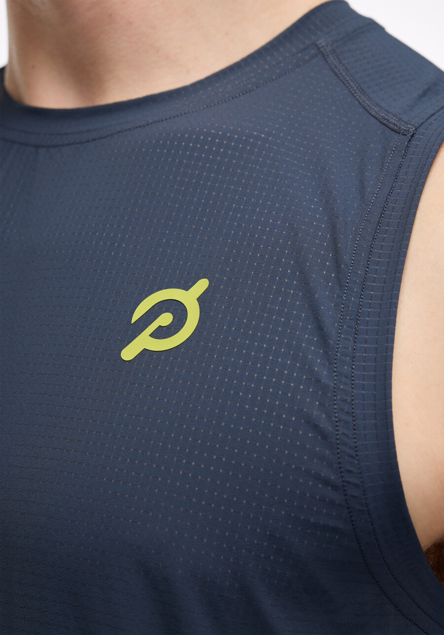 tanktop mit jacquardmuster und farbblockmuster