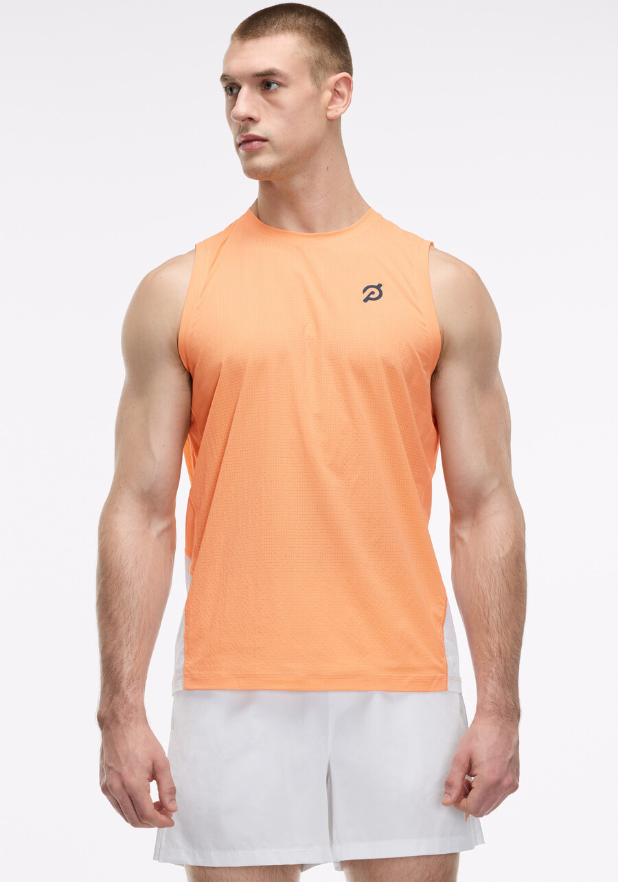 tanktop mit jacquardmuster und farbblockmuster