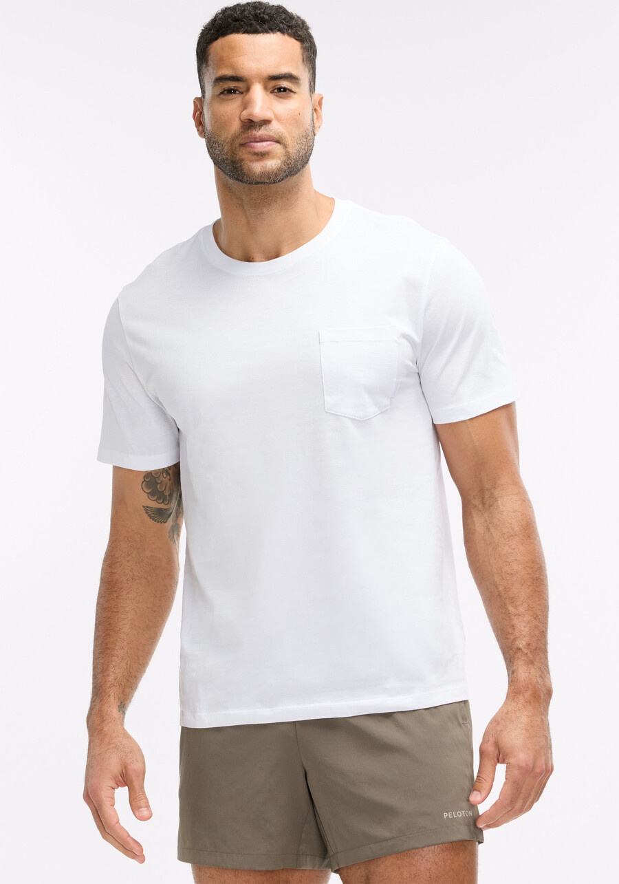baumwoll-t-shirt mit grafik