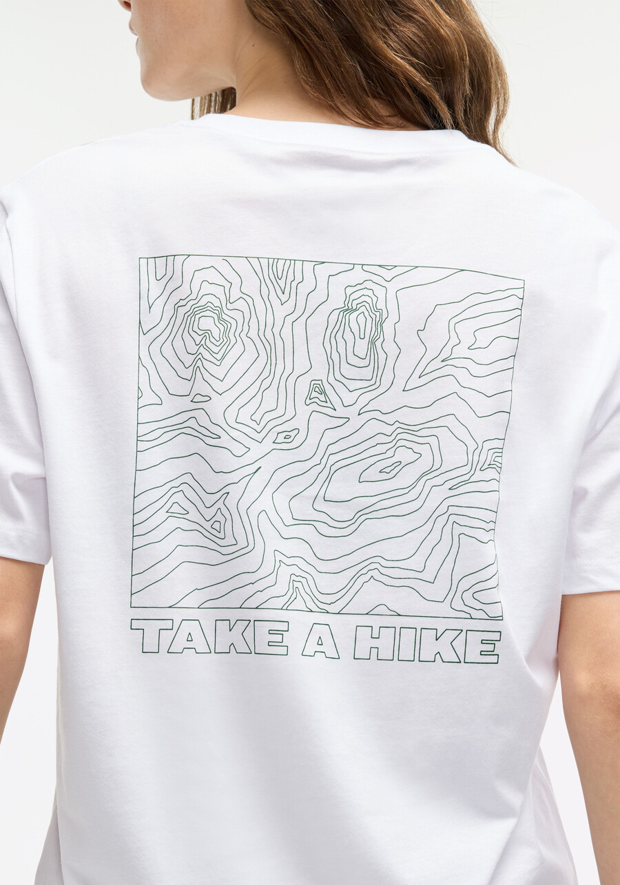 baumwoll-t-shirt mit grafik