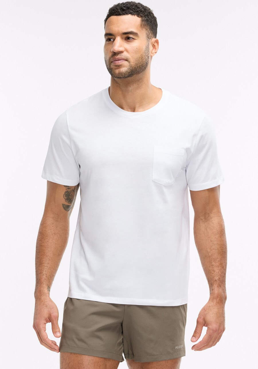 baumwoll-t-shirt mit grafik