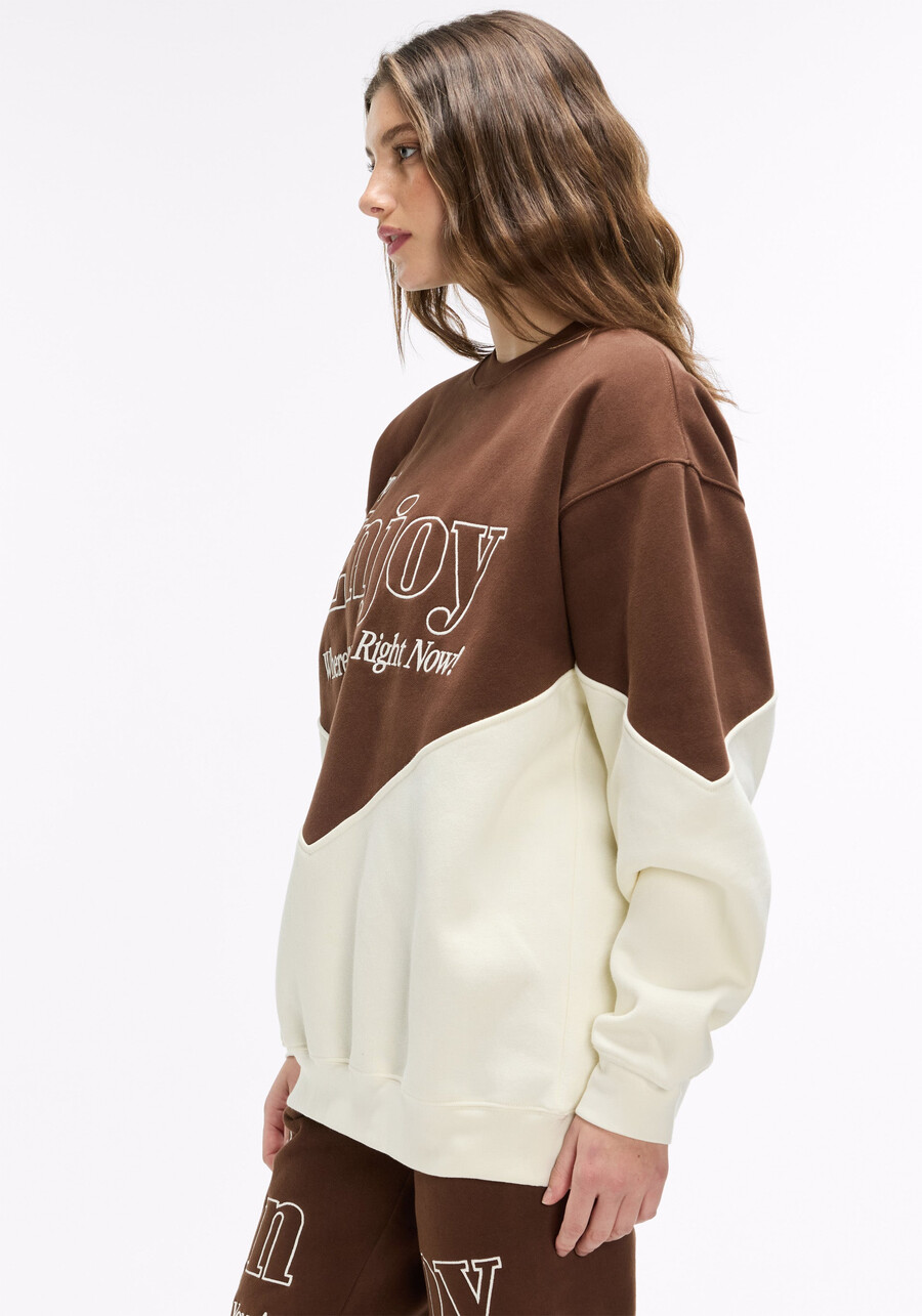 enjoy where you are crewneck