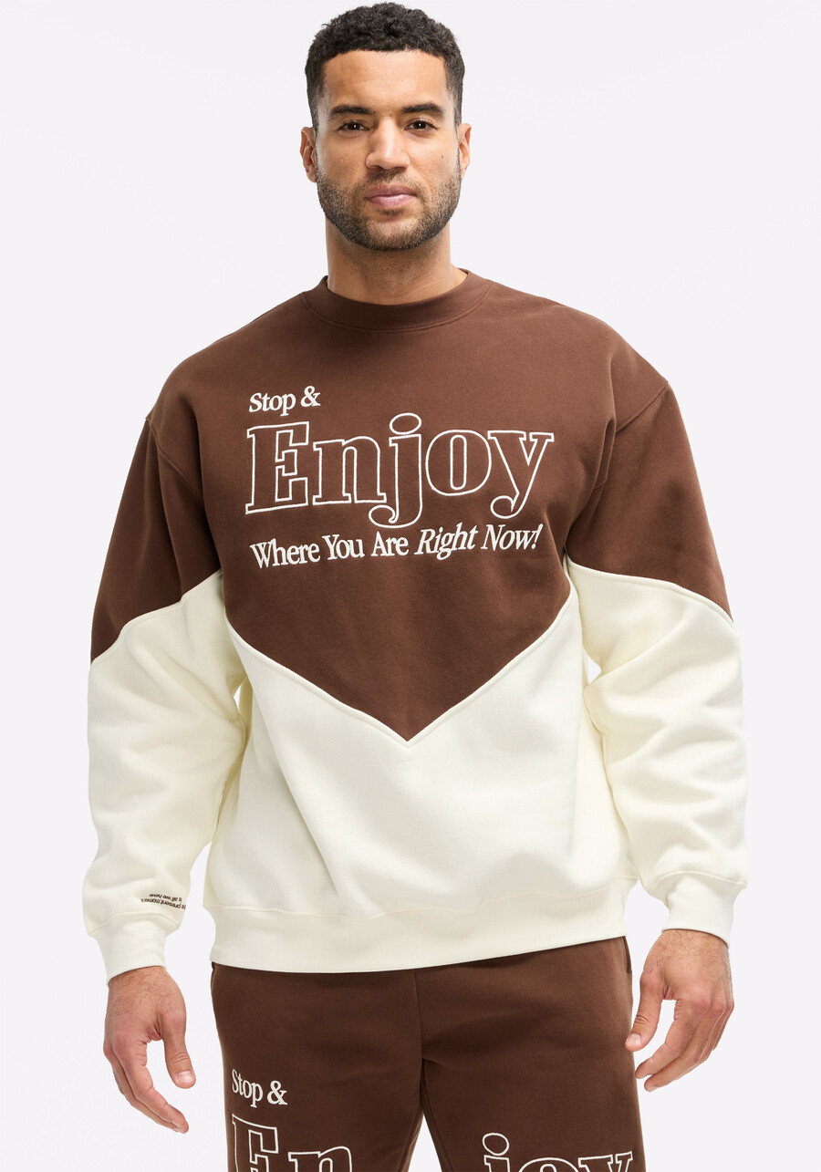 enjoy where you are crewneck