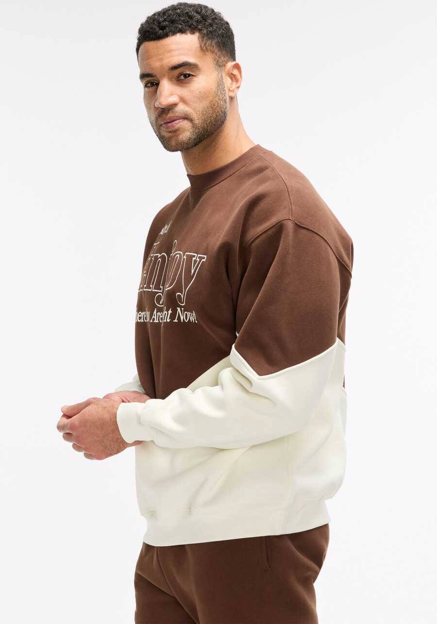enjoy where you are crewneck