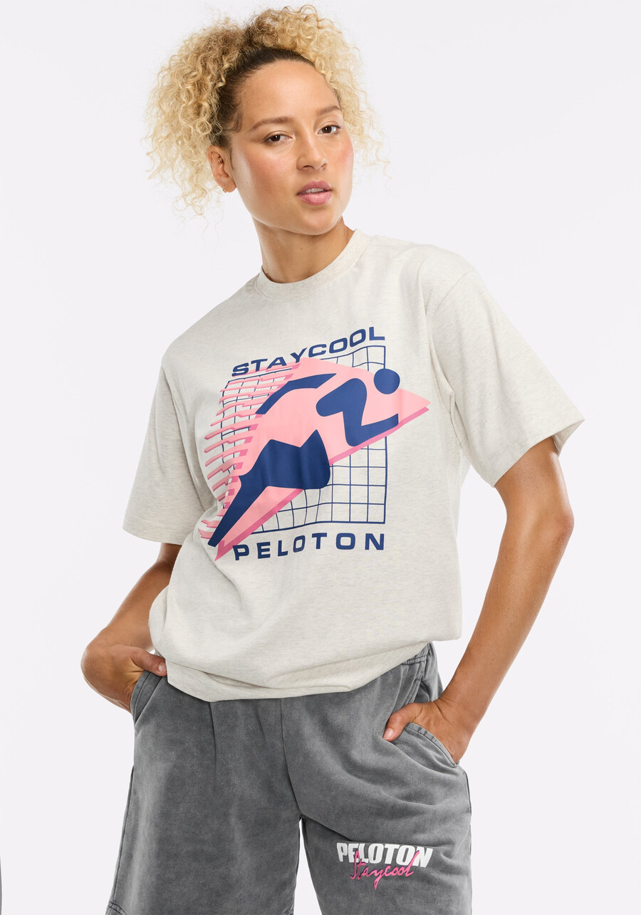peloton x staycool dash t-shirt